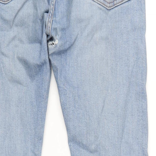 Levi's Mens Blue Cotton Skinny Jeans Size 33 in L32 in Regular Zip