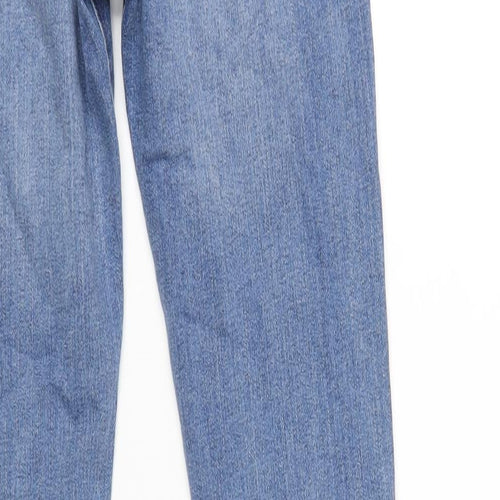 H&M Womens Blue Cotton Skinny Jeans Size 29 in L31 in Regular Zip