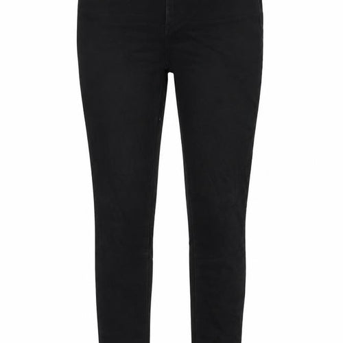 Topshop Womens Black Cotton Skinny Jeans Size 30 in L32 in Regular Zip