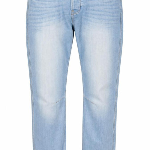 Denim & Co. Mens Blue Cotton Straight Jeans Size 34 in L32 in Regular Button