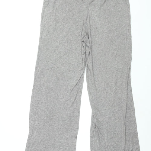 New York Womens Grey Viscose Sweatpants Trousers Size L L30 in Regular Drawstring