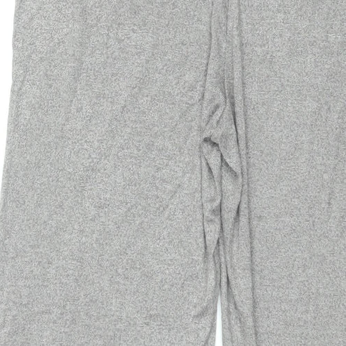 New York Womens Grey Viscose Sweatpants Trousers Size L L30 in Regular Drawstring