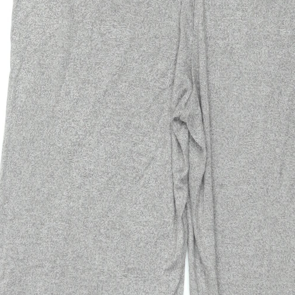 New York Womens Grey Viscose Sweatpants Trousers Size L L30 in Regular Drawstring