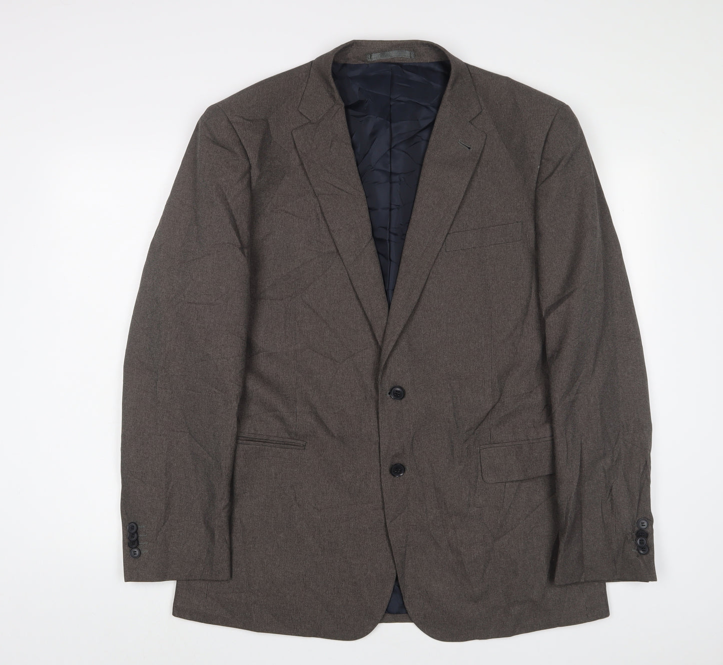 Taylor & Wright Mens Grey Polyester Jacket Suit Jacket Size 42 Regular