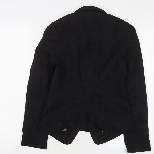NEXT Womens Black Jacket Blazer Size 8 Button