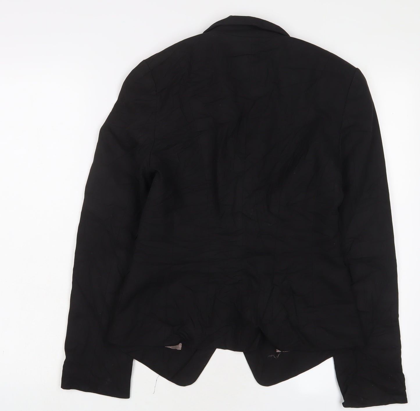 NEXT Womens Black Jacket Blazer Size 8 Button