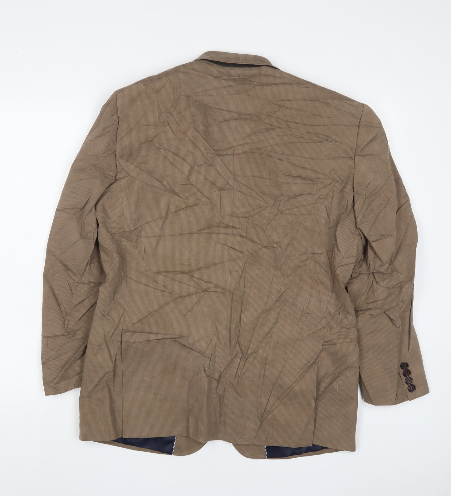 Austin Reed Mens Brown Cotton Jacket Suit Jacket Size M Regular