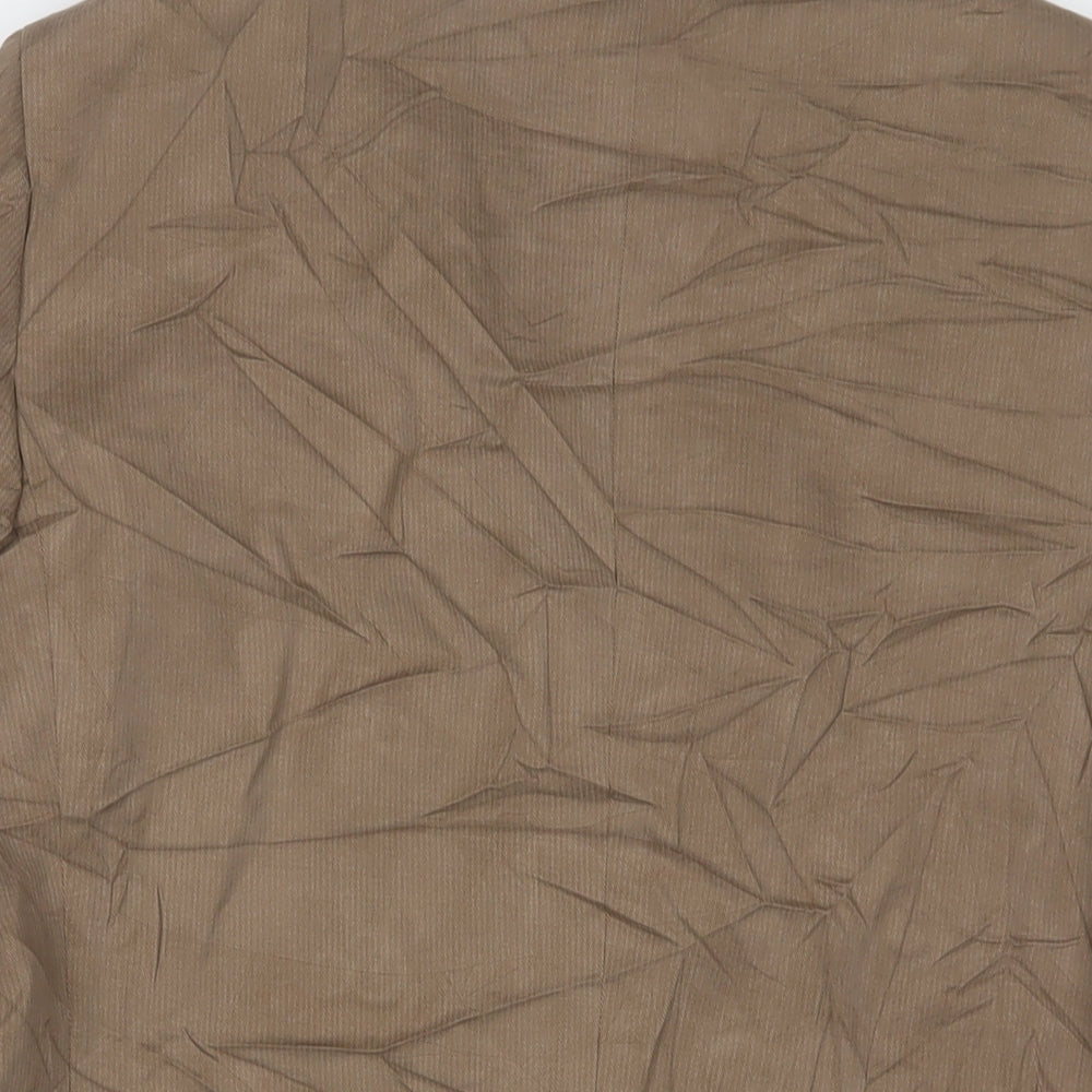 Austin Reed Mens Brown Cotton Jacket Suit Jacket Size M Regular