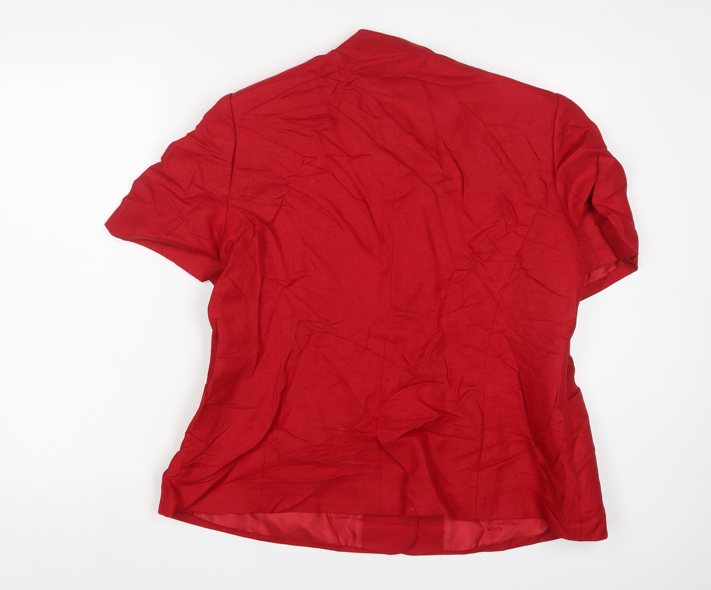 Windsmoor Womens Red Jacket Blazer Size 18 Button