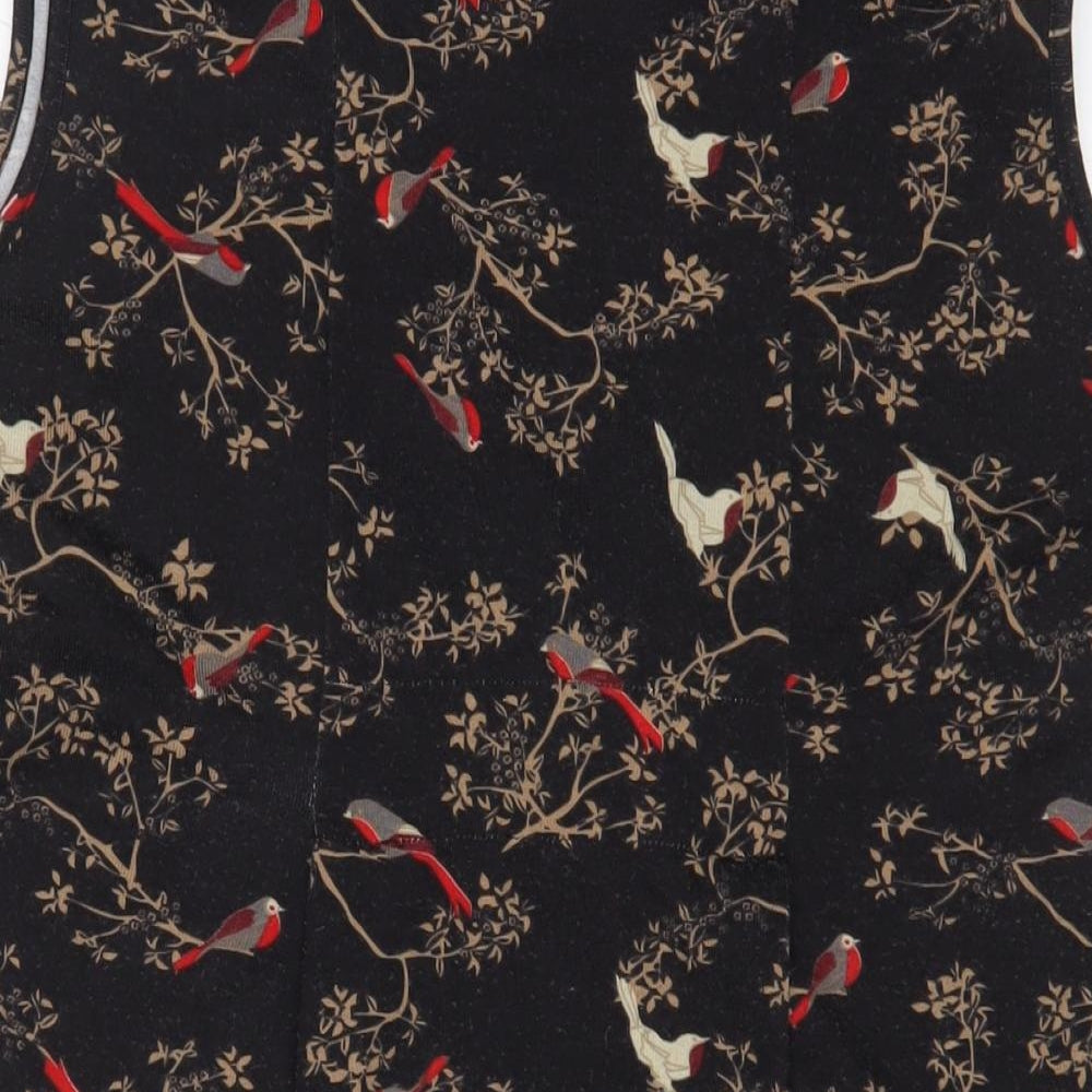 Joe Browns Womens Beige Geometric Polyester A-Line Size 16 Roll Neck Pullover