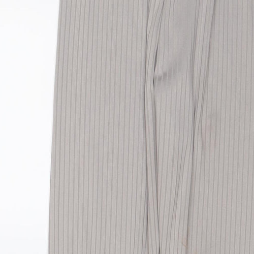 Select Womens Grey Polyester Capri Leggings Size 12 L26 in