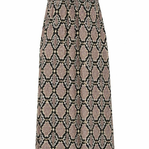 Dorothy Perkins Womens Brown Animal Print Polyester A-Line Size M Off the Shoulder Pullover