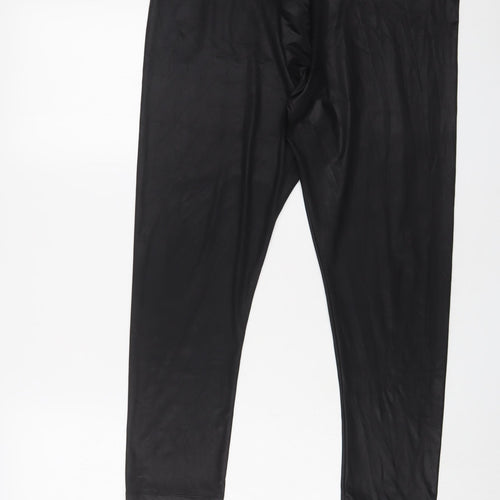 River Island Womens Black Polyester Capri Leggings Size 18 L25 in