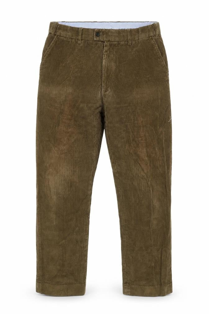 Skopes Mens Blue Cotton Trousers Size 36 in L30 in Regular Zip