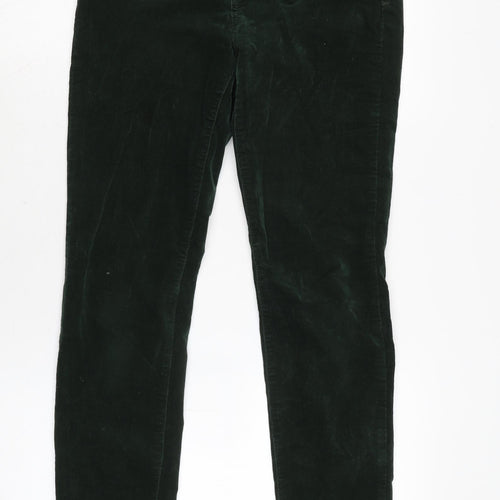 KUT from the Kloth Womens Green Cotton Trousers Size 30 in L29 in Regular Zip