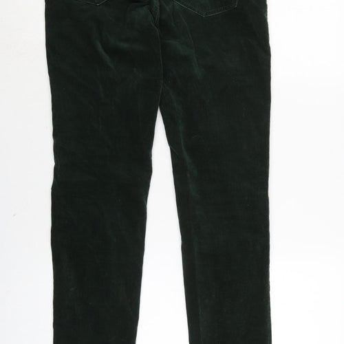 KUT from the Kloth Womens Green Cotton Trousers Size 30 in L29 in Regular Zip