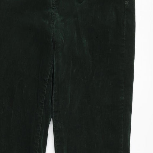 KUT from the Kloth Womens Green Cotton Trousers Size 30 in L29 in Regular Zip