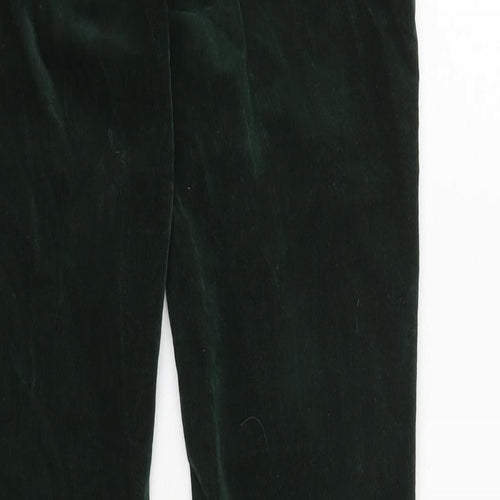 KUT from the Kloth Womens Green Cotton Trousers Size 30 in L29 in Regular Zip