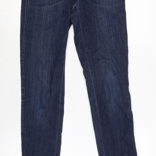 Robell Womens Blue Cotton Blend Jegging Jeans Size 26 in L31 in Regular