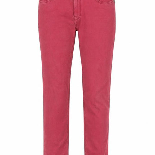 Classic Womens Red Cotton Straight Jeans Size 28 in L31.5 in Regular Zip