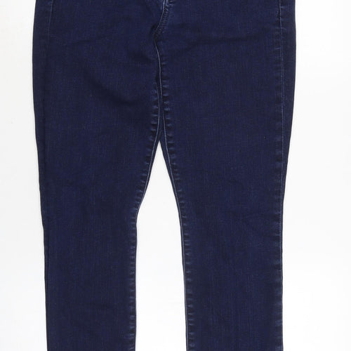 Gap Womens Blue Cotton Blend Skinny Jeans Size 30 in L28.5 in Regular Zip