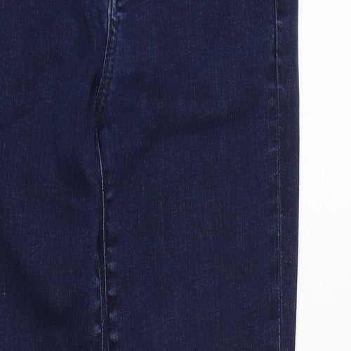 Gap Womens Blue Cotton Blend Skinny Jeans Size 30 in L28.5 in Regular Zip