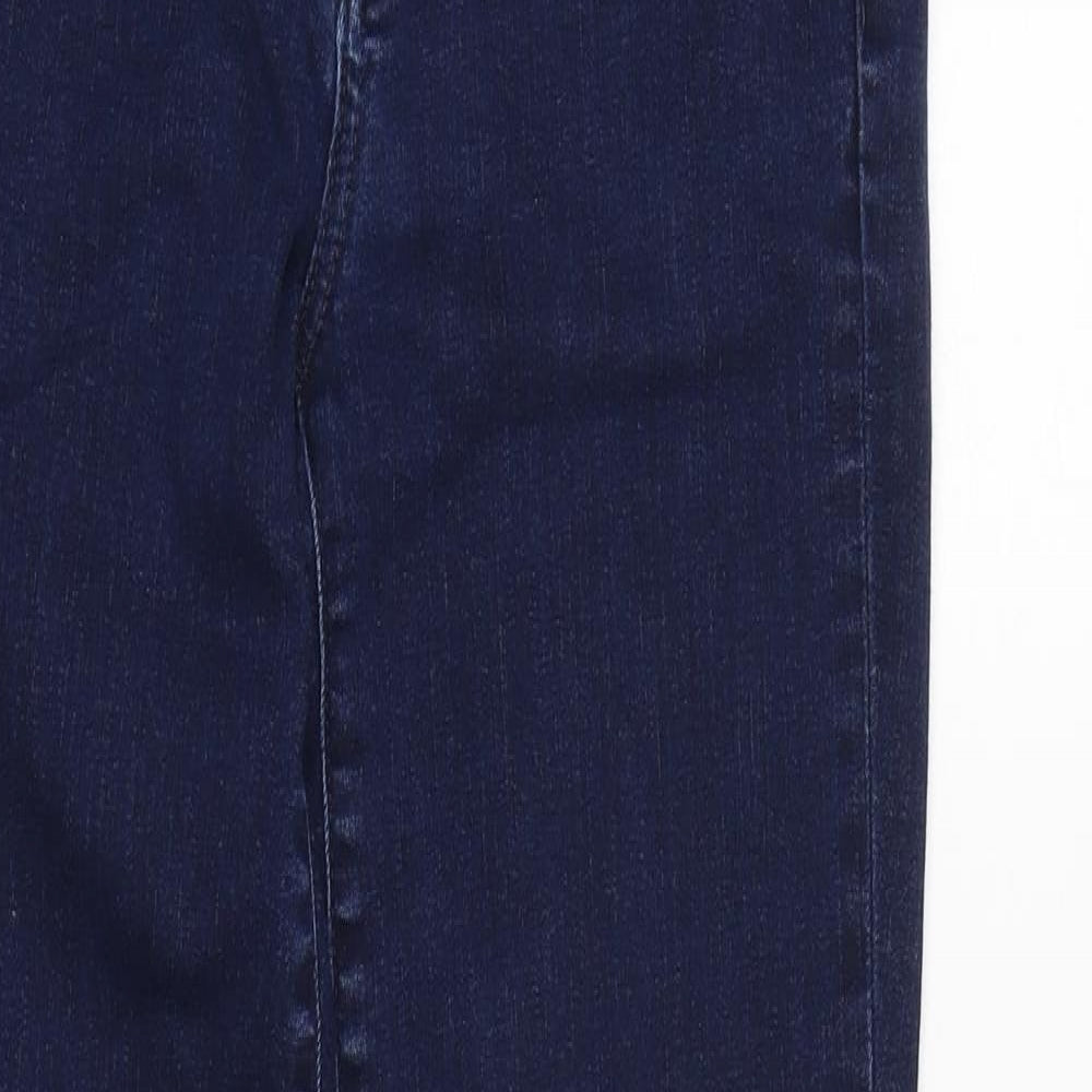 Gap Womens Blue Cotton Blend Skinny Jeans Size 30 in L28.5 in Regular Zip