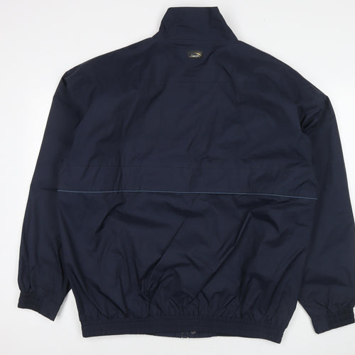 Donnay Mens Blue Jacket Size L Zip - Technical