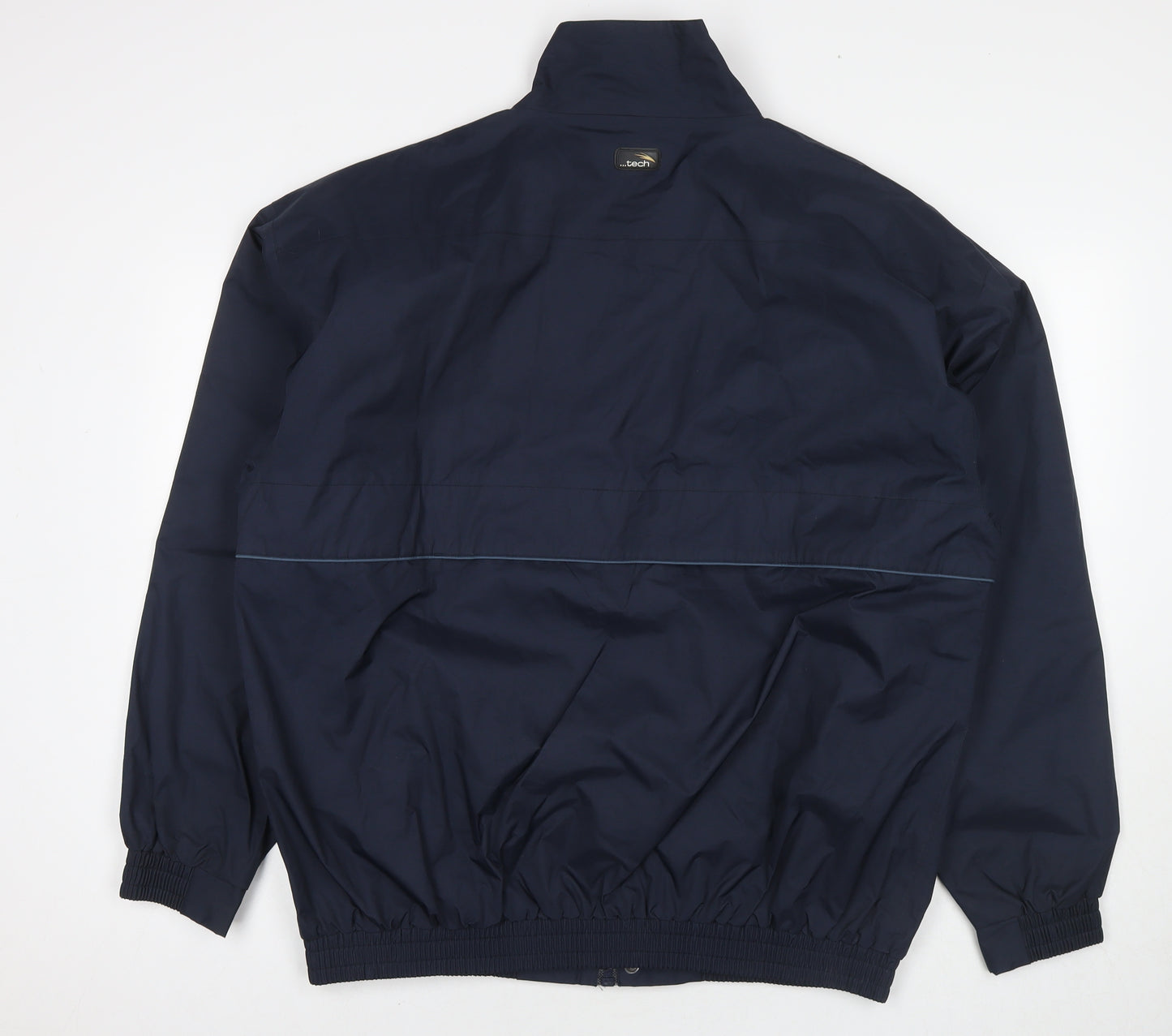 Donnay Mens Blue Jacket Size L Zip - Technical