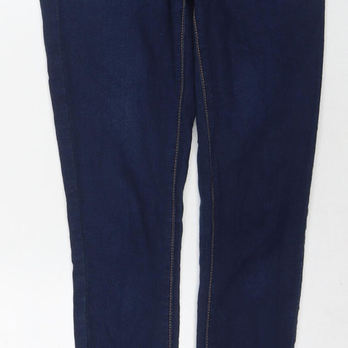 Denim & Co. Womens Blue Cotton Jegging Jeans Size 10 L27 in Regular