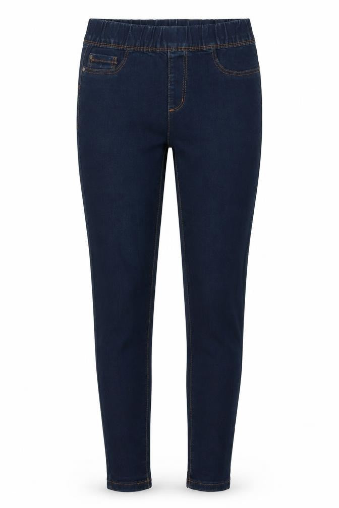 Denim & Co. Womens Blue Cotton Jegging Jeans Size 10 L27 in Regular