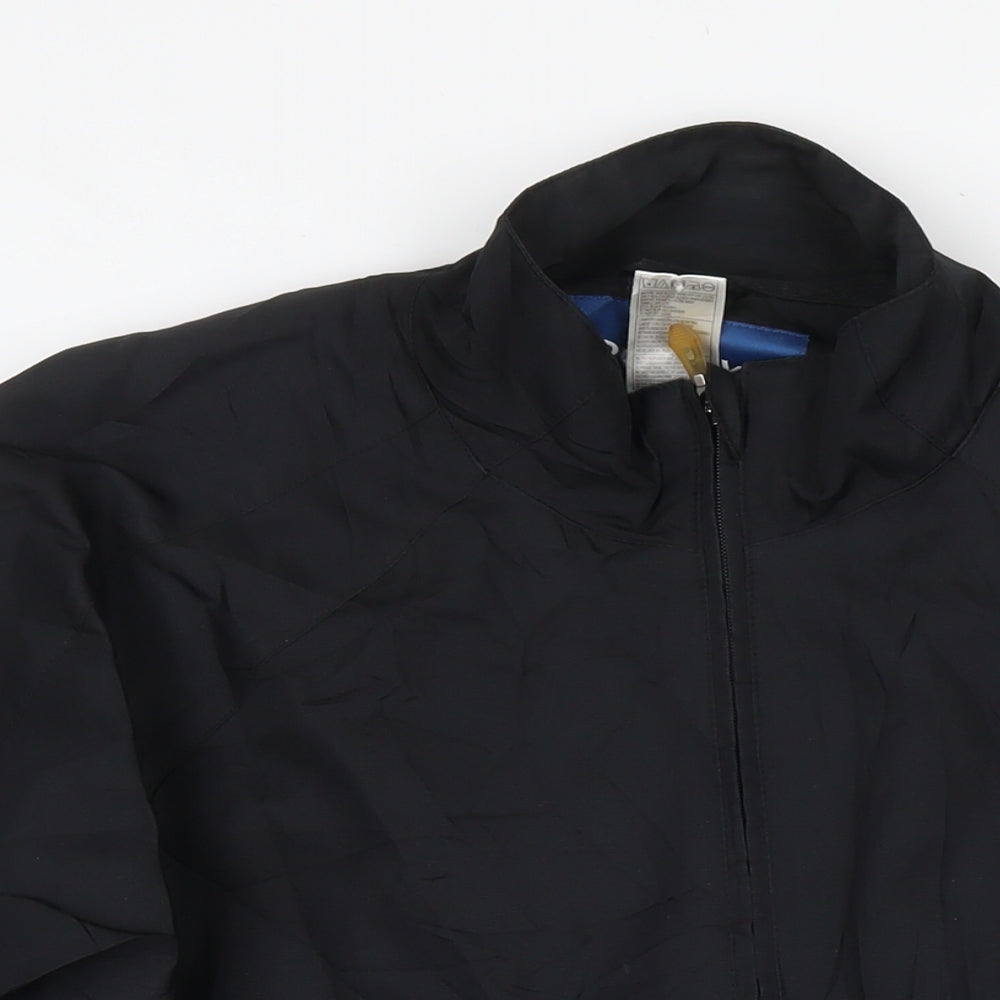Reebok Mens Black Jacket Size L Zip
