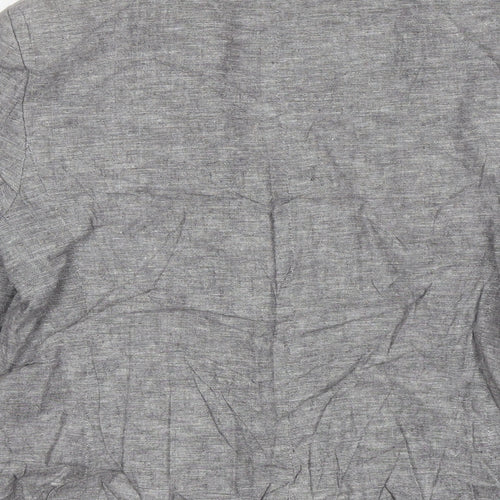 Marks and Spencer Womens Grey Jacket Blazer Size 12 Buckle