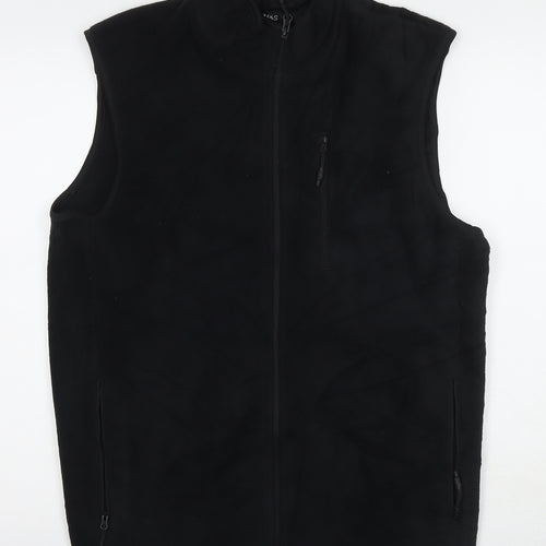Marks and Spencer Mens Black Jacket Size M Zip