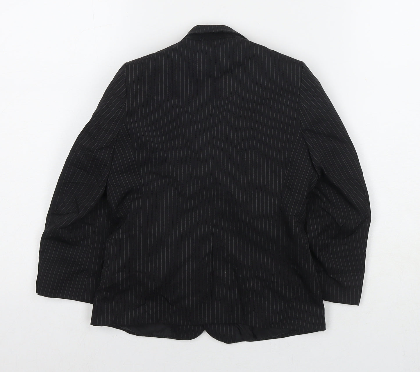 Duck & Dodge Boys Black Jacket Blazer Size 4 Years Button
