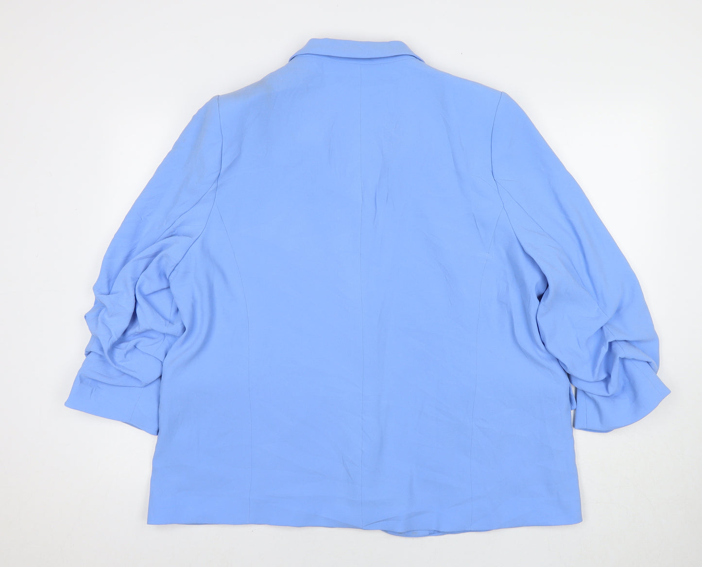 Marks and Spencer Womens Blue Jacket Blazer Size 20