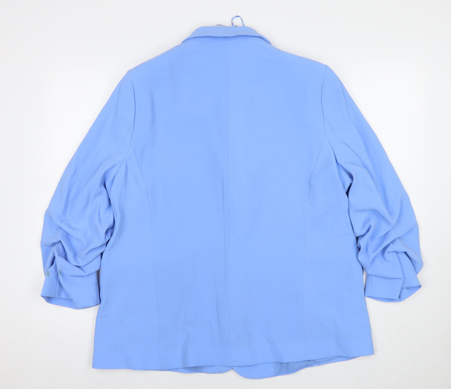 Marks and Spencer Womens Blue Jacket Blazer Size 18