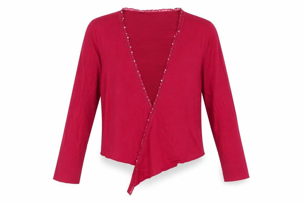 Phase Eight Womens Pink Viscose Basic Blouse Size 12 V-Neck - Tie Front
