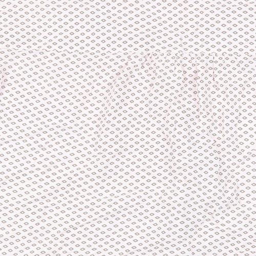 Sandwich Womens Pink Geometric Viscose Basic Button-Up Size 10 V-Neck