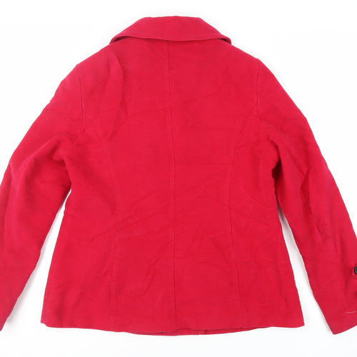 NEXT Womens Pink Jacket Size 16 Button