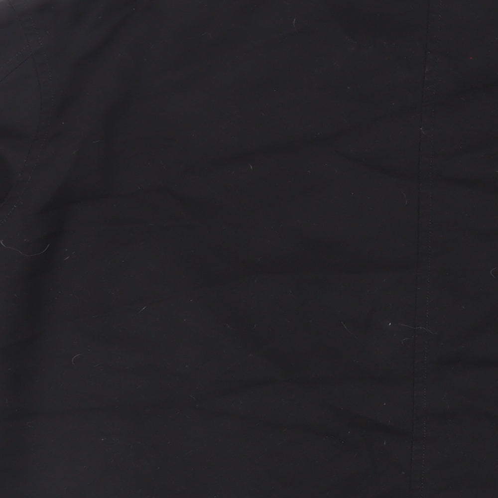 NEXT Mens Black Bomber Jacket Jacket Size L Zip