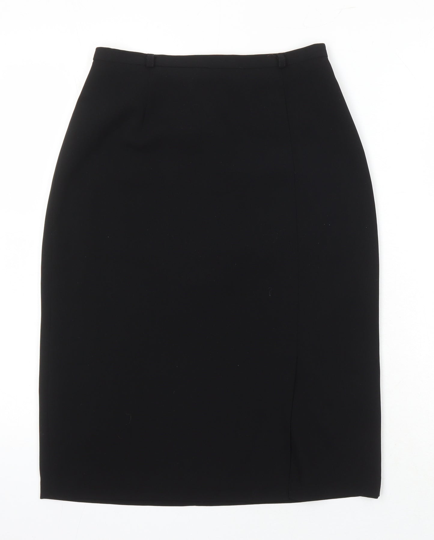 emozioni Womens Black Polyester Straight & Pencil Skirt Size 10