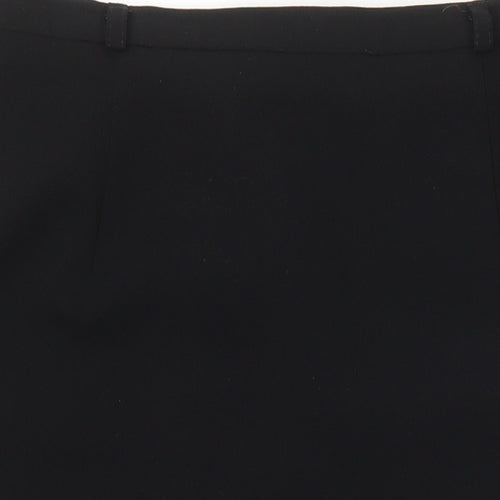 emozioni Womens Black Polyester Straight & Pencil Skirt Size 10