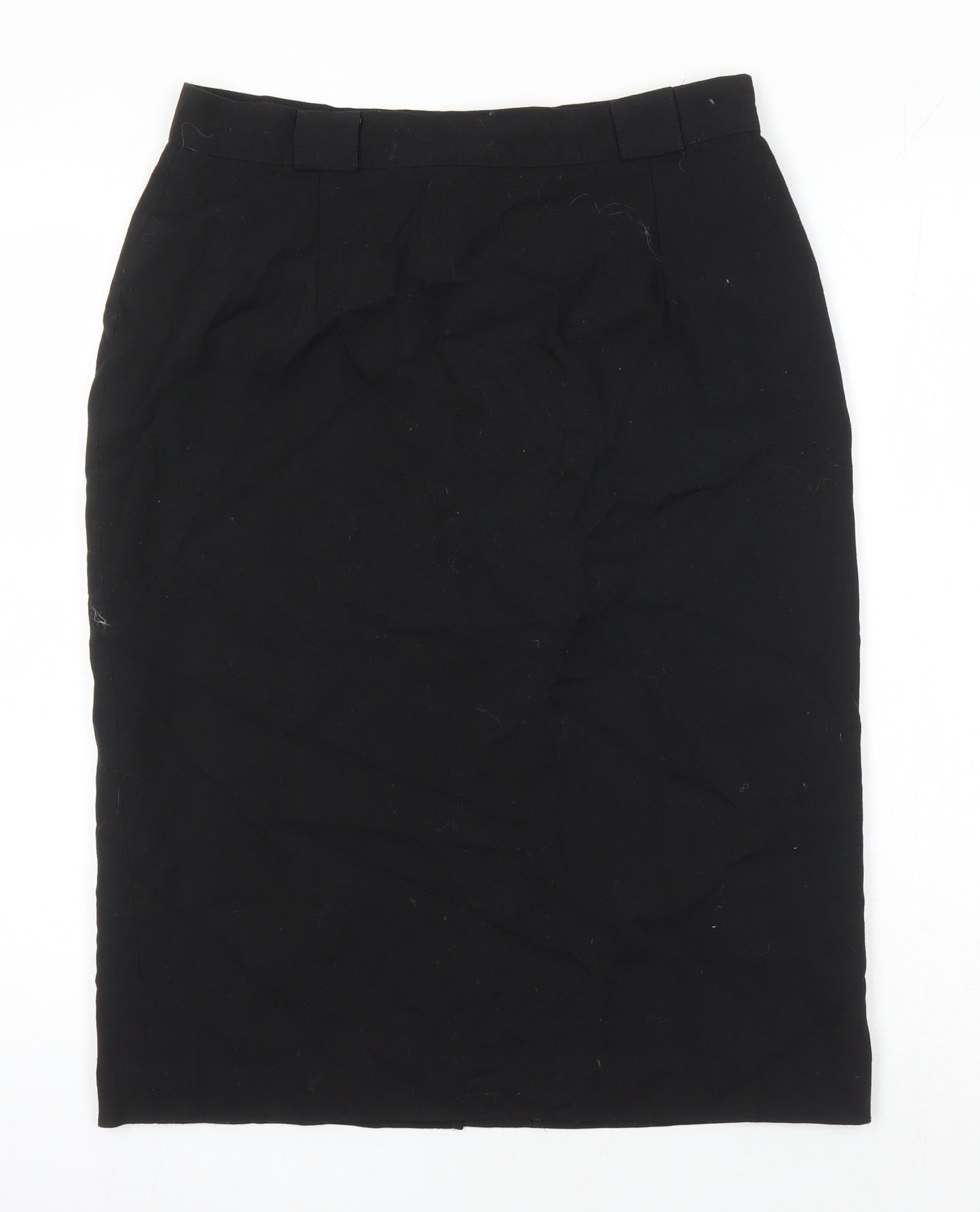 St Bernard Womens Black Polyester Straight & Pencil Skirt Size 16