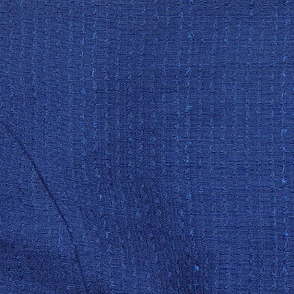 H&M Womens Blue Jacket Blazer Size 12