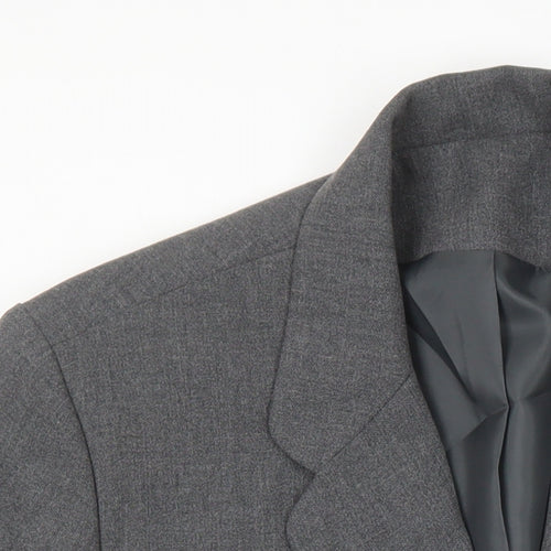 Debenhams Womens Grey Jacket Blazer Size 16