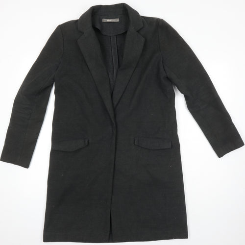 Gina Tricot Womens Grey Overcoat Coat Size 12