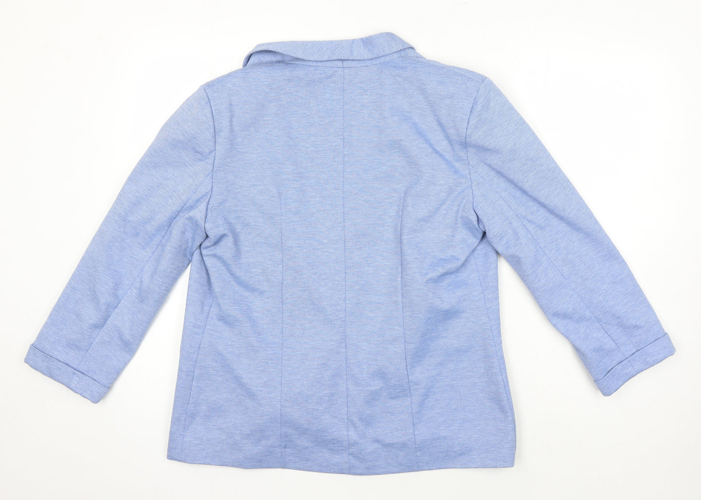 Miss Selfridge Womens Blue Jacket Blazer Size 14