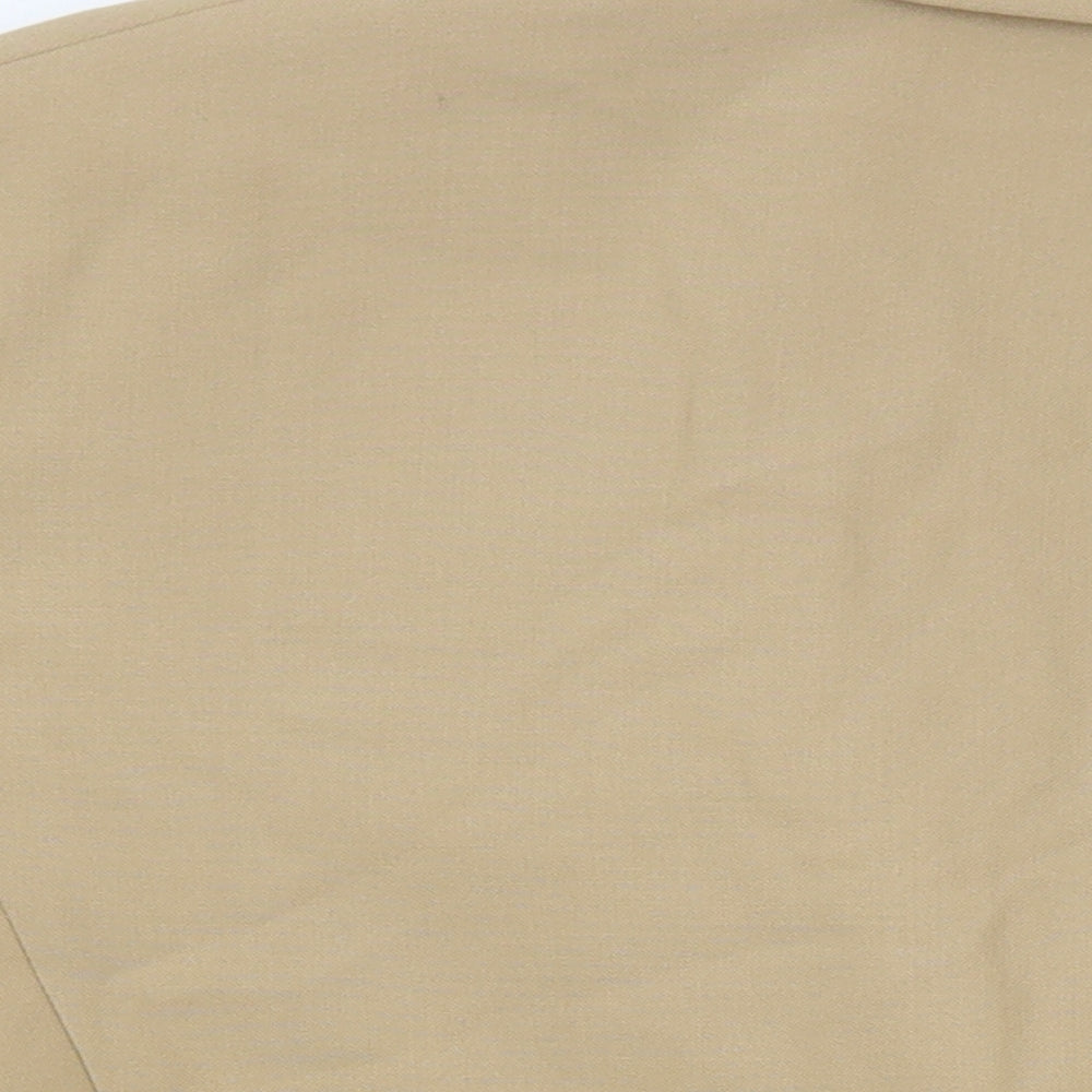 M&S Womens Beige Jacket Blazer Size 14
