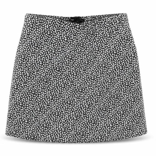 ASOS Womens Black Floral Viscose Mini Skirt Size 8